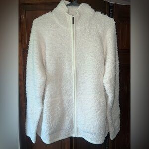 Elegant Cream Teddy Jacket